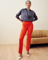 SPANXsupersmooth™ PerfectFit Ponte Kick Flare Pant with Pintuck | Poppy