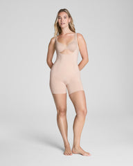 SPANXsculpt™ OnCore Open-Bust Mid-Thigh Bodysuit