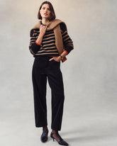 SPANXshape™ Authentic 360 Corduroy Barrel Leg | Classic Black