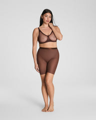 SPANXsupersmooth™ SheerSense Mid-Thigh Short | Espresso