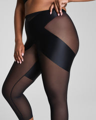 SPANXshape™ Satin-X™ Capri | Very Black