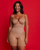 SPANXsculpt™ GoFigure High-Waisted Mid-Thigh Short | Cinnamon