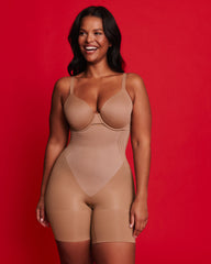 SPANXsculpt™ GoFigure High-Waisted Mid-Thigh Short | Cinnamon