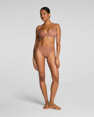 SPANXsupersmooth™ Day to Date Night Lace Thong | Cinnamon