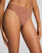 SPANXsupersmooth™ Day to Date Night Lace Thong | Cinnamon