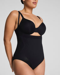 SPANXsculpt™ GoFigure Open-Bust Bodysuit | Very Black
