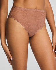 SPANXsupersmooth™ Day to Date Night Lace Hi-Leg Brief | Cinnamon