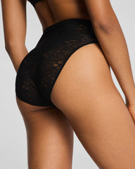 SPANXsupersmooth™ Day to Date Night Lace Hi-Leg Brief | Very Black
