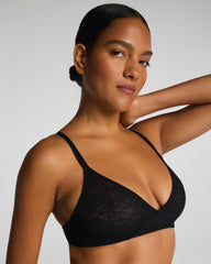 SPANXsupersmooth™ Day to Date Night Lace Bralette | Very Black