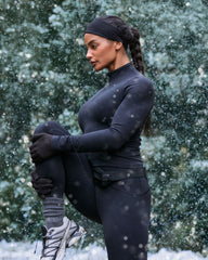 SPANX® Get Moving Brushed Contour Half Zip