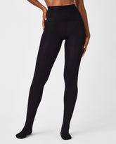 SPANXshape™ Plush Tights | Very Black
