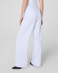 SPANXsupersmooth™ Stretch Twill Wide Leg Pant | Classic White