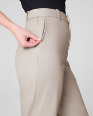 SPANXsupersmooth™ Stretch Twill Slim Straight Pant | Bone