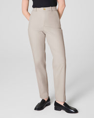 SPANXsupersmooth™ Stretch Twill Slim Straight Pant | Bone