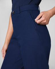 SPANXsupersmooth™ Stretch Twill Slim Straight Pant | Timeless Navy