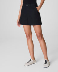 SPANXsupersmooth™ Stretch Twill Short, 5" | Classic Black