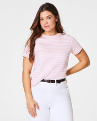 SPANX® Cotton Crewneck Tee