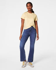 SPANX® Cotton Crewneck Tee | Daffodil