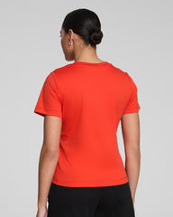 SPANX® Cotton Crewneck Tee | Poppy