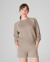 SPANX AirEssentials® Pique Long Sleeve Crewneck Top