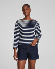 SPANX® Cotton Boatneck Top