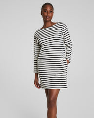 SPANX® Cotton Boatneck Mini Dress