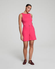 SPANXsupersmooth™ Stretch Twill Short, 7" | Tulip