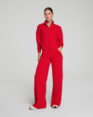 SPANX AirEssentials® Wide Leg Track Pant | SPANX® Red