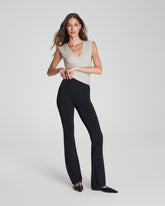 SPANXshape™ Scuba Micro Flare Legging | Classic Black