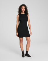 SPANX® Ponte Square Neck Mini Dress | Classic Black