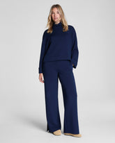 SPANX AirEssentials® Zero Waistband Wide Leg Pant | Timeless Navy