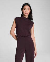 SPANX AirEssentials® Mockneck Jumpsuit | Truffle Brown