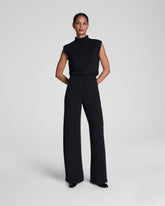 SPANX AirEssentials® Mockneck Jumpsuit | Very Black