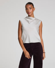 SPANX® Silky Smooth Cowl Neck Sleeveless Top
