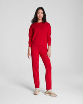 SPANX AirEssentials® Slim Straight Pant | SPANX® Red