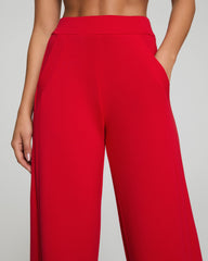 SPANX AirEssentials® Wide Leg Track Pant | SPANX® Red