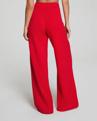 SPANX AirEssentials® Wide Leg Track Pant | SPANX® Red