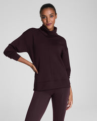 SPANX AirEssentials® Turtleneck Tunic | Truffle Brown