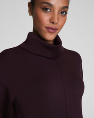SPANX AirEssentials® Turtleneck Tunic | Truffle Brown
