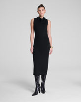 SPANX® Ponte Sleeveless Midi Dress | Classic Black