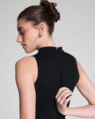 SPANX® Ponte Sleeveless Midi Dress | Classic Black