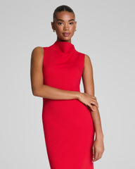 SPANX® Ponte Sleeveless Midi Dress | SPANX® Red