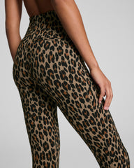 SPANXsupersmooth™ PerfectFit Ponte Micro Flare Pant | Light Leopard Print
