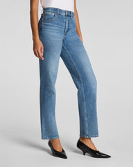 SPANXshape™ Authentic 360 Mid-Rise 90s Straight Leg Jeans | Elysian