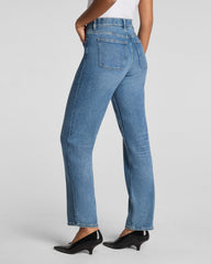 SPANXshape™ Authentic 360 Mid-Rise 90s Straight Leg Jeans | Elysian
