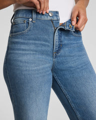 SPANXshape™ Authentic 360 Mid-Rise 90s Straight Leg Jeans | Elysian