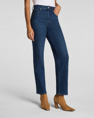 SPANXshape™ Authentic 360 Mid-Rise 90s Straight Leg Jeans | Adriatic Blue