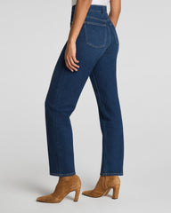 SPANXshape™ Authentic 360 Mid-Rise 90s Straight Leg Jeans | Adriatic Blue
