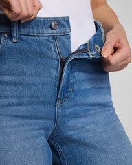 SPANXshape™ Authentic 360 Mid-Rise Wide Leg Jeans | Elysian