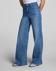 SPANXshape™ Authentic 360 Mid-Rise Wide Leg Jeans | Elysian